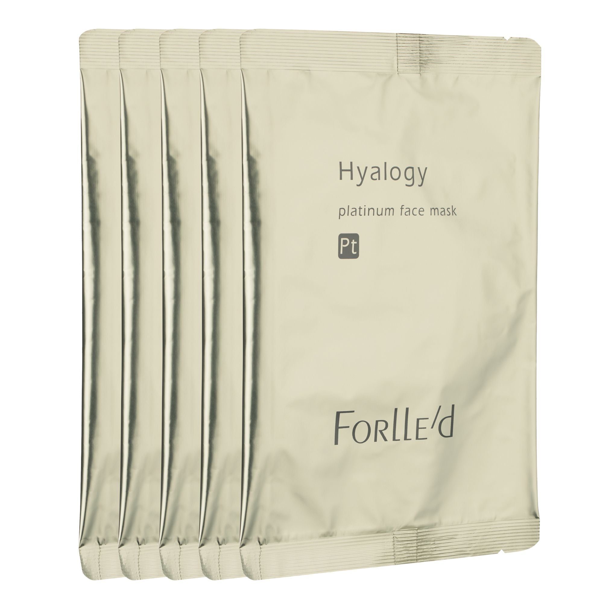 Forlle'd Hyalogy Platinum Face mask (5 Stück)
